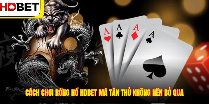 Cách chơi Rồng Hổ HDBET mà tân thủ không nên bỏ qua
