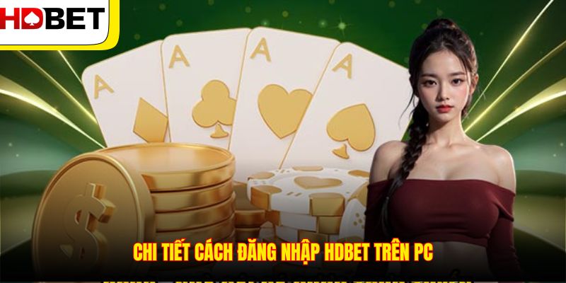 Chi tiết cách đăng nhập HDBET trên PC