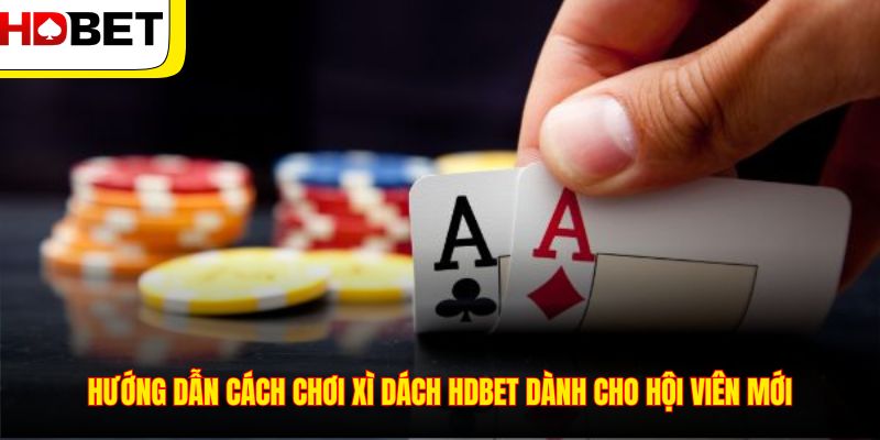 Hướng dẫn cách chơi Xì Dách HDBET dành cho hội viên mới